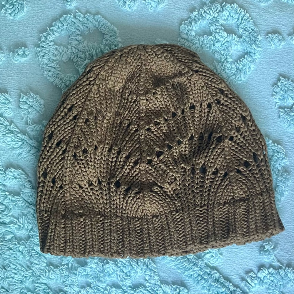 Army Green Knitted Beanie/Tuke
